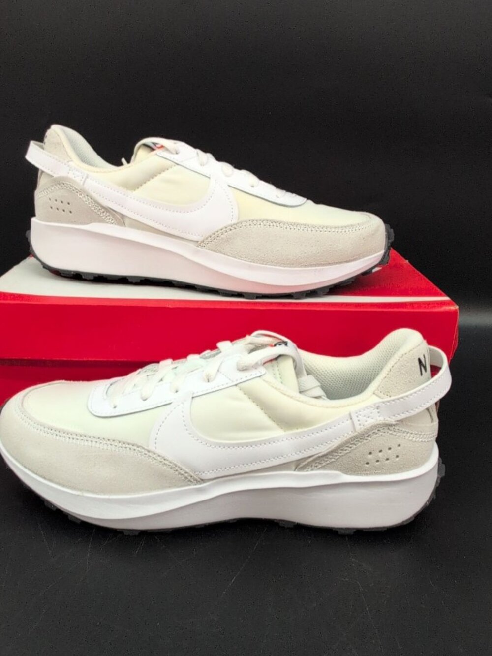 Nike Waffle Debut Running Shoes Women's 10 White DH9523-100